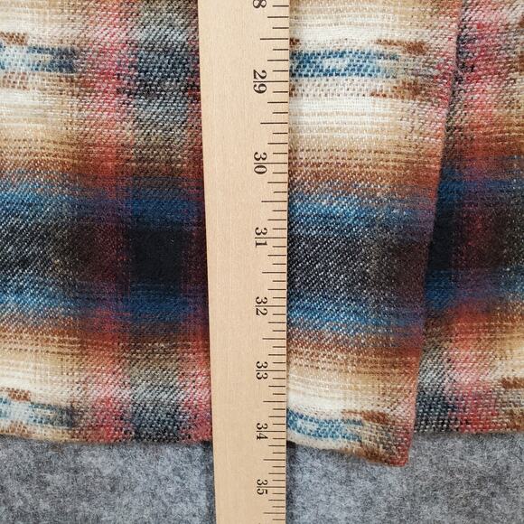 Express Skirt Womens Small Blanket Wrap Southwestern Western Wool Maxi Cowgirl - Picture 6 of 12